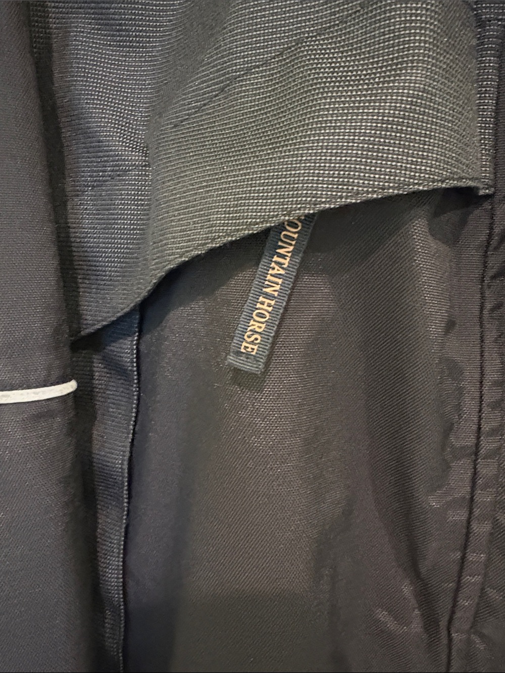 Mountain Horse Black Riding Jacket with Removable Hood - Picture 3 of 4